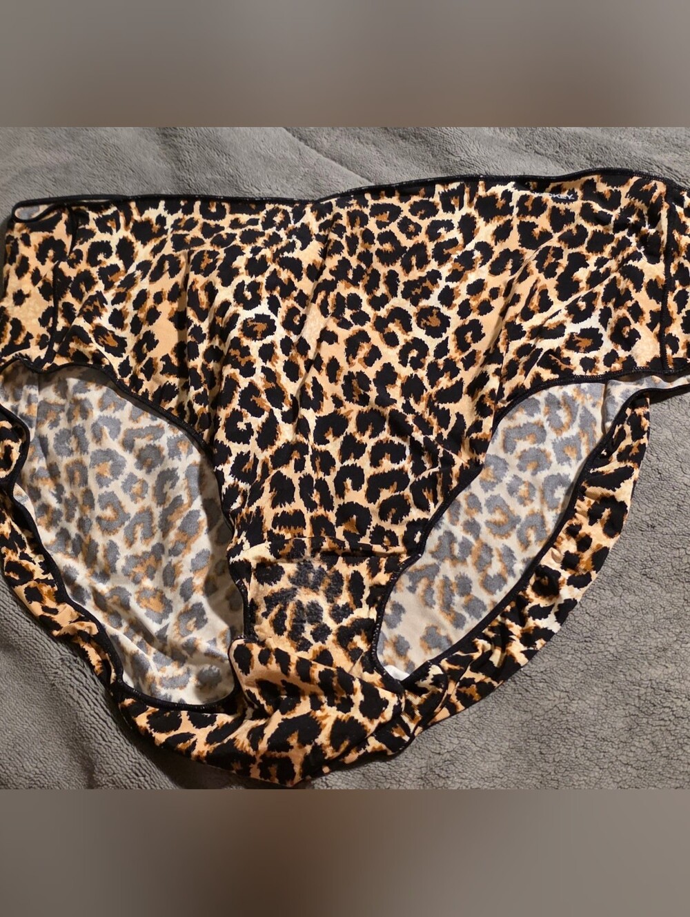 Jockey Leopard Print Panties Size 8 NWOT